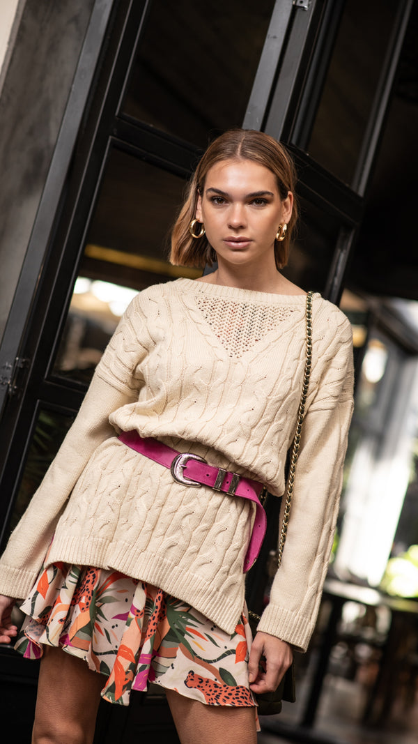 ALONSA BEIGE WAISTCOAT