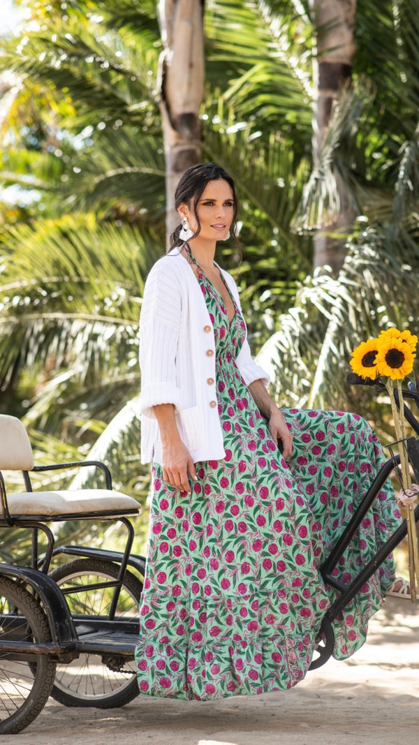 WHITE GALDANA WAISTCOAT
