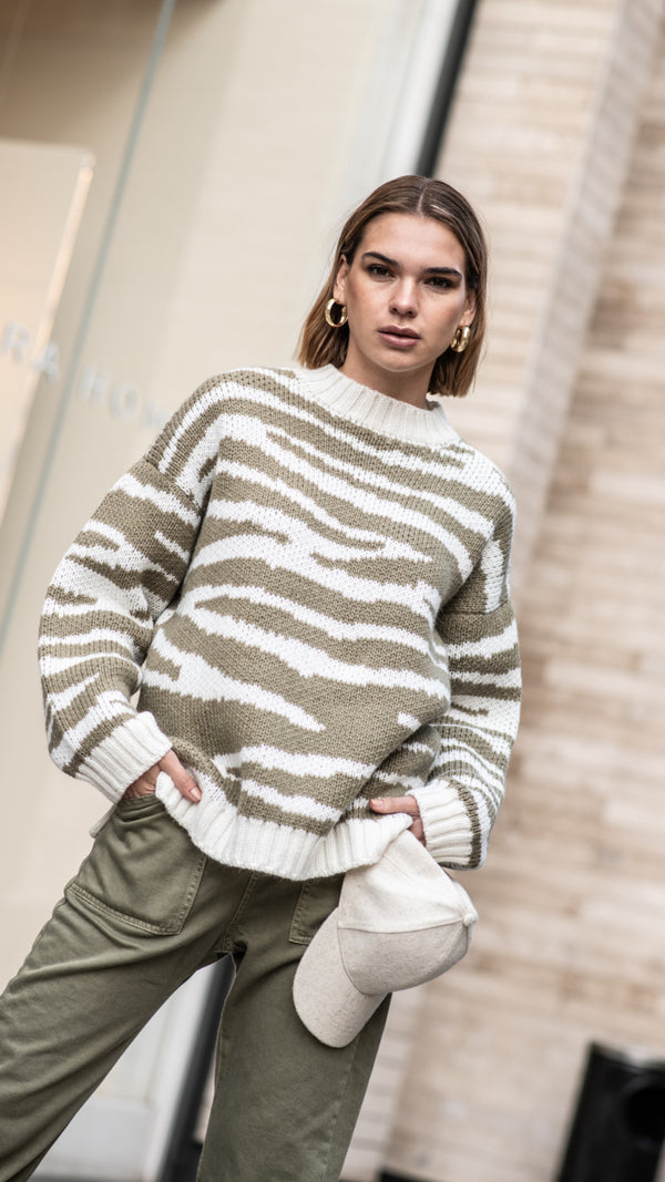 GREEN ZEBRA WAISTCOAT