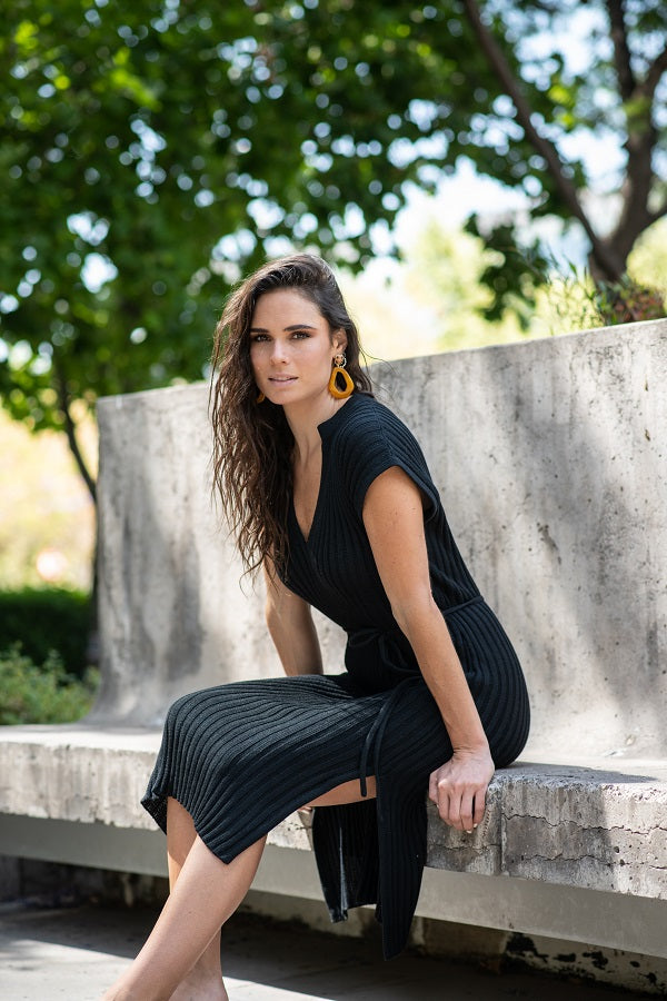 Vestido Mahón Negro